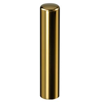 鏡面ゴールドチタン　認印12.0mm