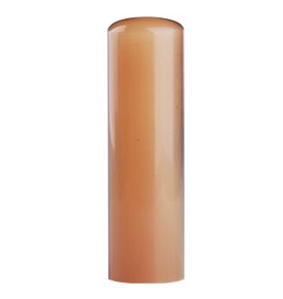 オランダ水牛·純色　寸胴 会社銀行印18.0mm